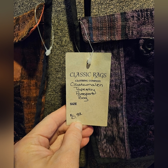 VINTAGE Handmade 100% COTTON crossbody bags(2) - Picture 8 of 8